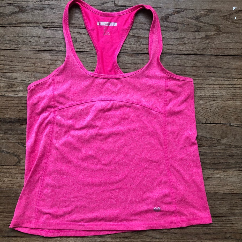 Active pink tank top